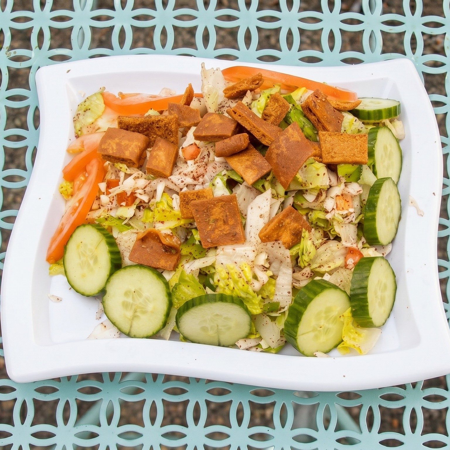 Fattoush Salad Platter.